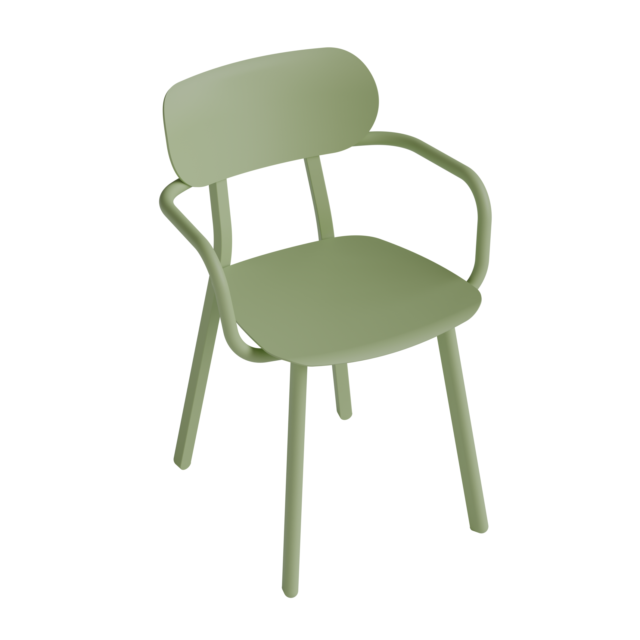 DAMONTI Aluminium Gartenstuhl