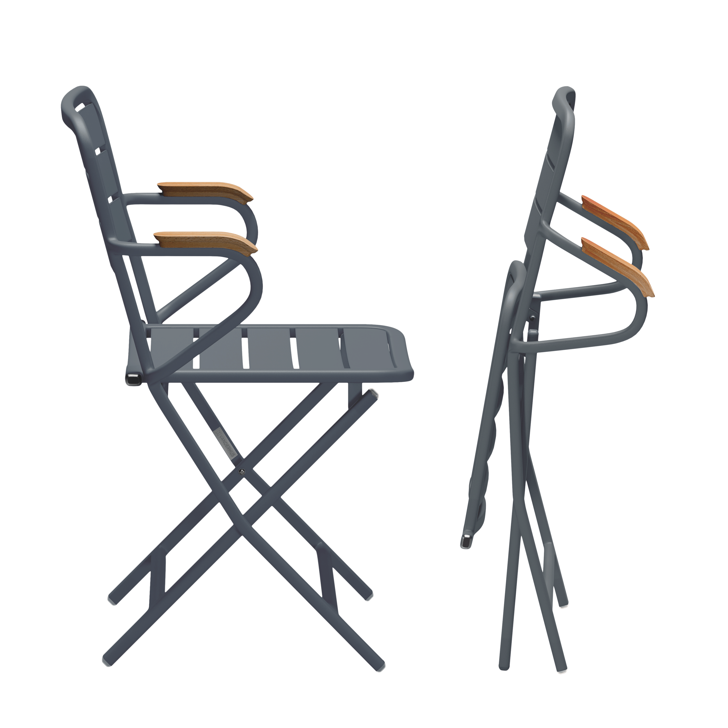 VANZEELAND klappbarer Gartenstuhl mit Armlehne VANZEELAND klappbarer Gartenstuhl mit Armlehne