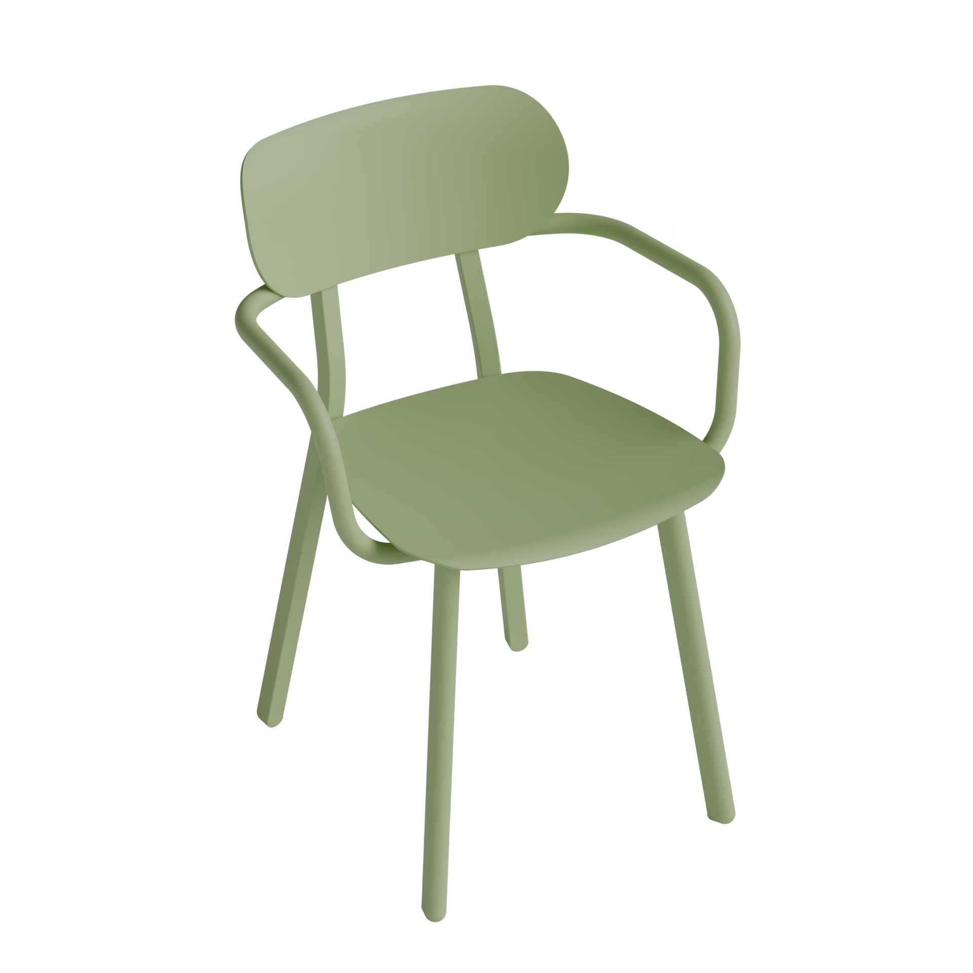 DAMONTI Aluminium Gartenstuhl Green Tea