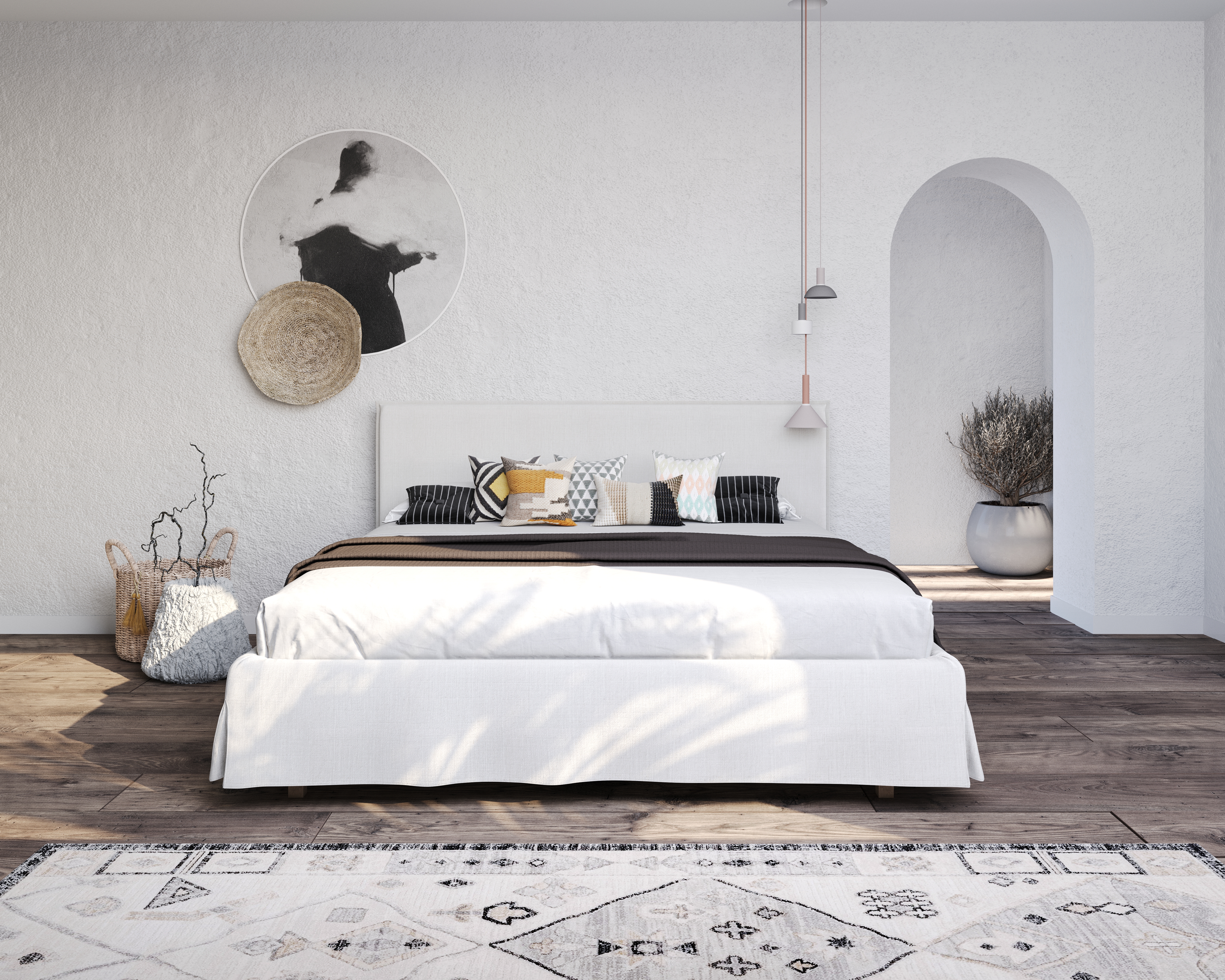 DELILLE Polsterbett 180x200 cm
