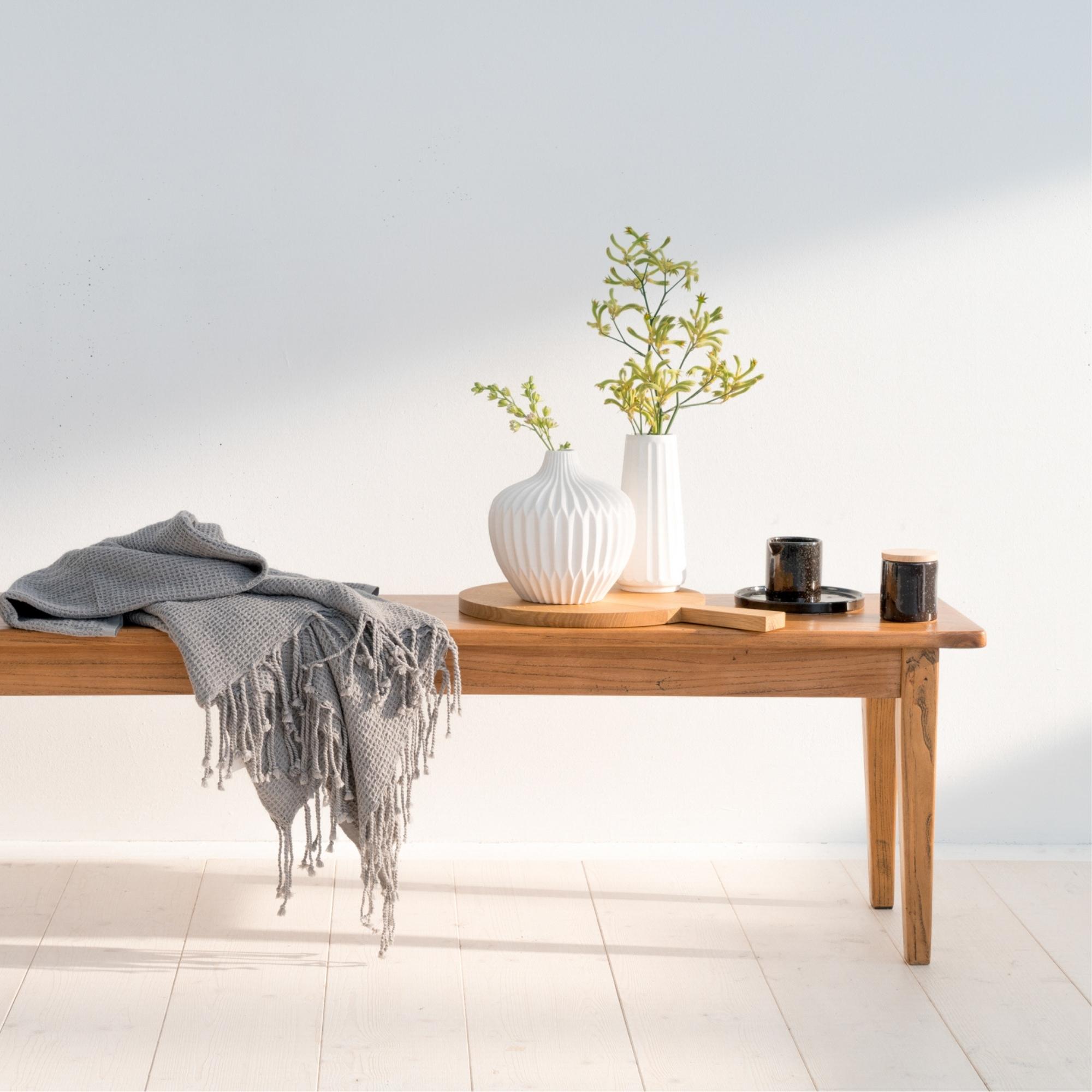 Holzbank ARAVELLO aus Ulme
