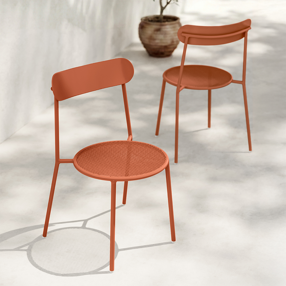 AMURANO Stapelstuhl (2er-Set)